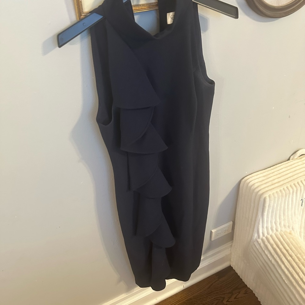 Eliza J navy Dress
